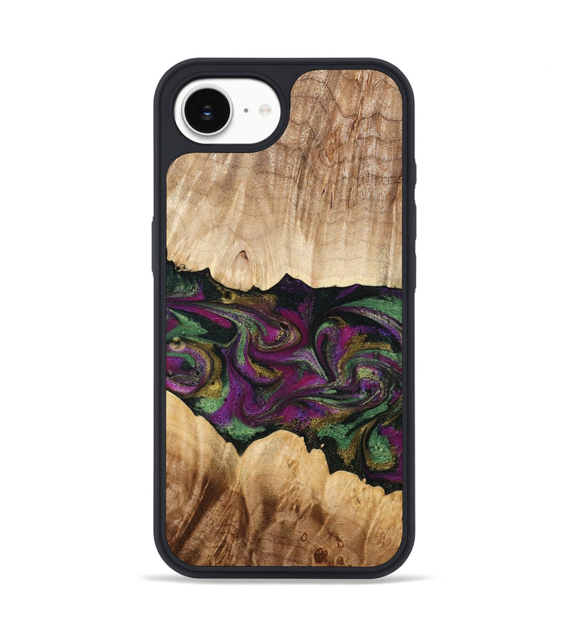 iPhone 16e Wood Phone Case - Makayla (Purple, 775383)