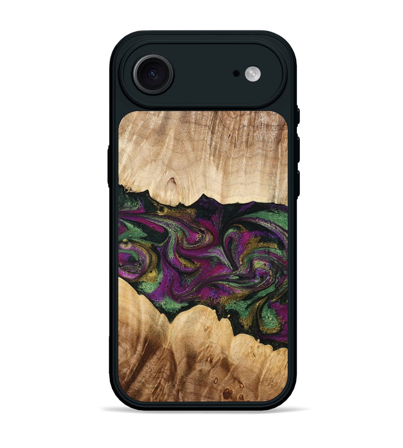 iPhone 17 Air Wood Phone Case - Makayla (Purple, 775383)