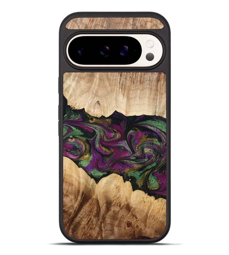 Pixel 10 Pro XL Wood Phone Case - Makayla (Purple, 775383)