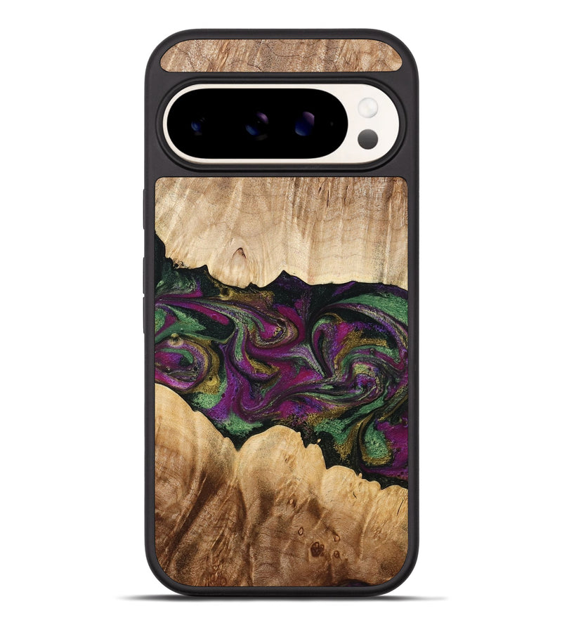 Pixel 9 Pro XL Wood Phone Case - Makayla (Purple, 775383)
