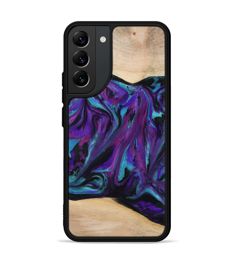 Galaxy S22 Plus Wood Phone Case - Raquel (Purple, 775395)