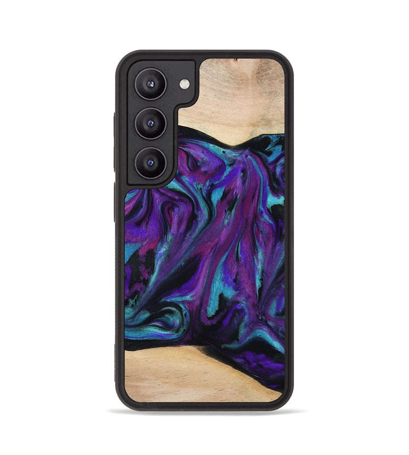 Galaxy S23 Wood Phone Case - Raquel (Purple, 775395)