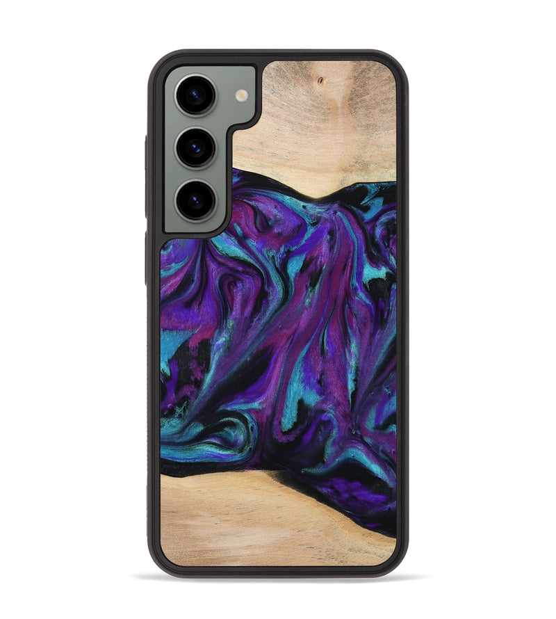 Galaxy S23 Plus Wood Phone Case - Raquel (Purple, 775395)