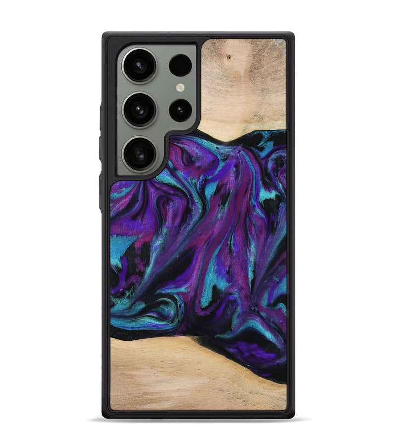 Galaxy S24 Ultra Wood Phone Case - Raquel (Purple, 775395)