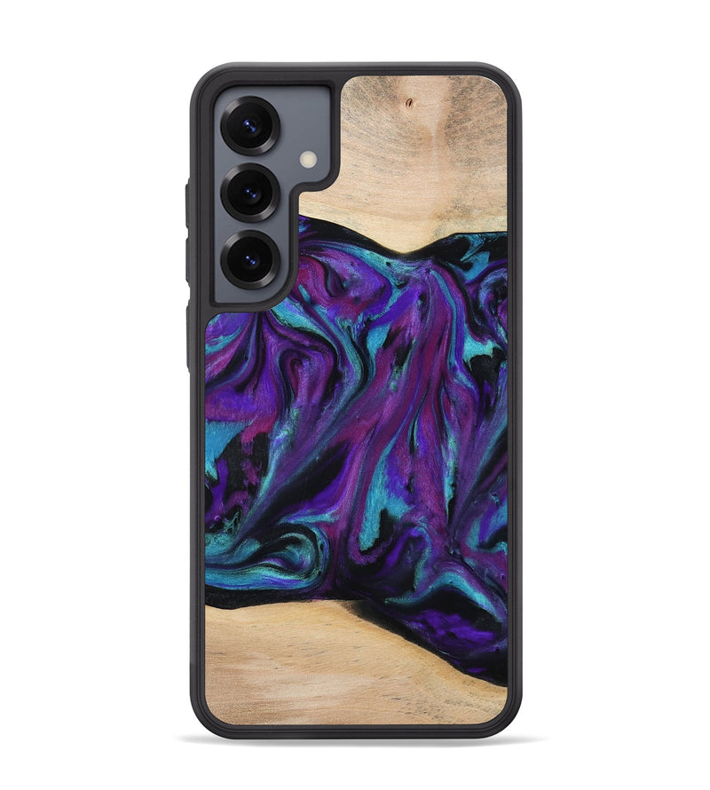 Galaxy S25 Plus Wood Phone Case - Raquel (Purple, 775395)