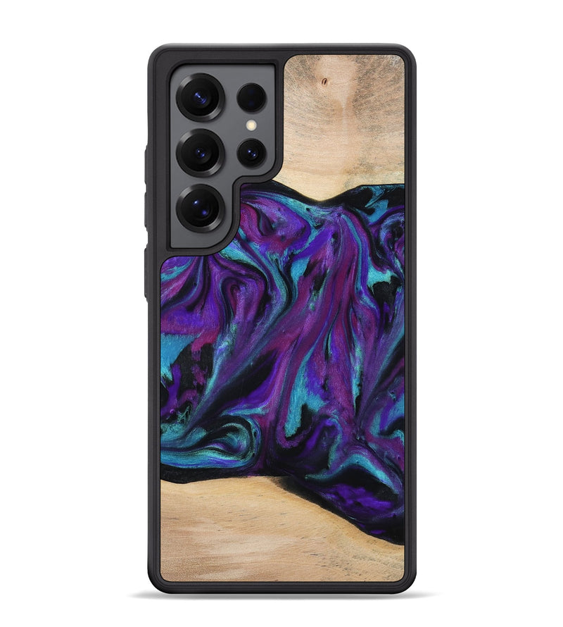 Galaxy S25 Ultra Wood Phone Case - Raquel (Purple, 775395)