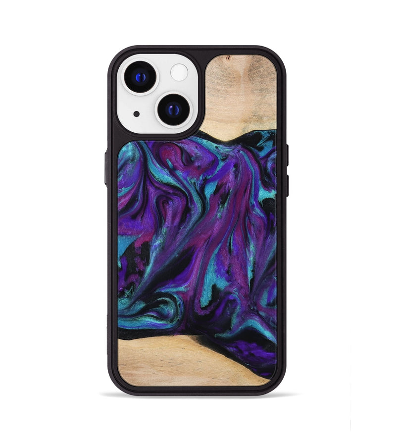 iPhone 13 Wood Phone Case - Raquel (Purple, 775395)