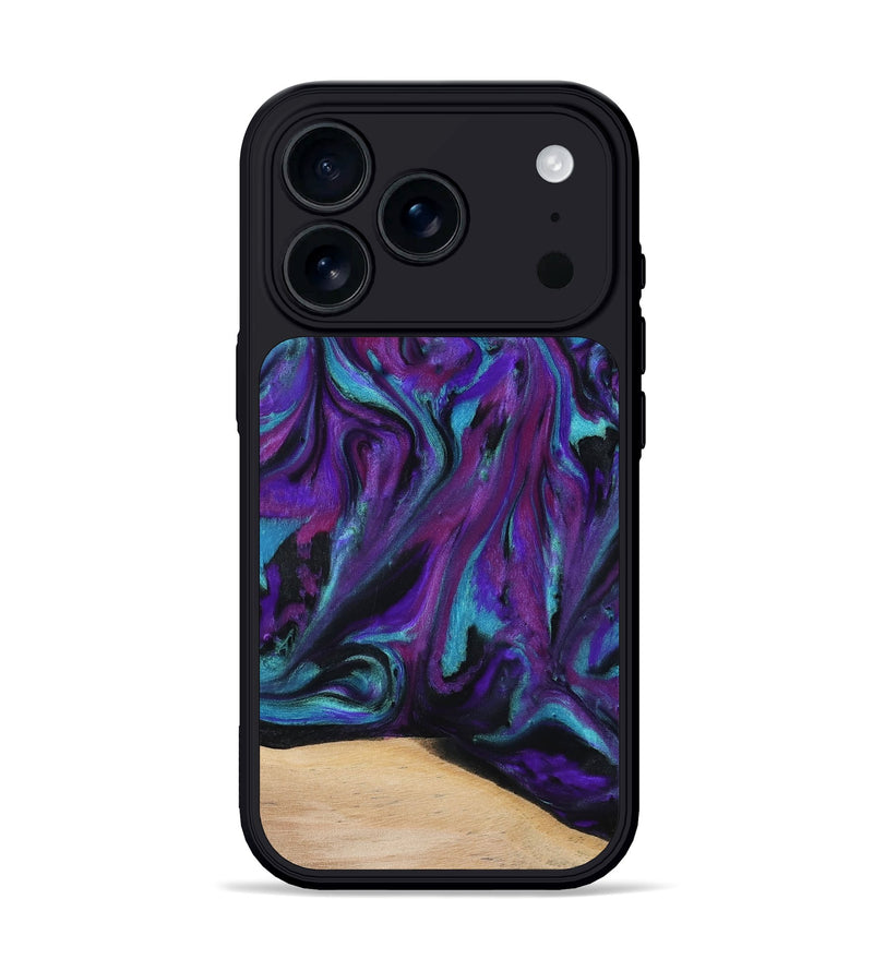 iPhone 17 Pro Wood Phone Case - Raquel (Purple, 775395)