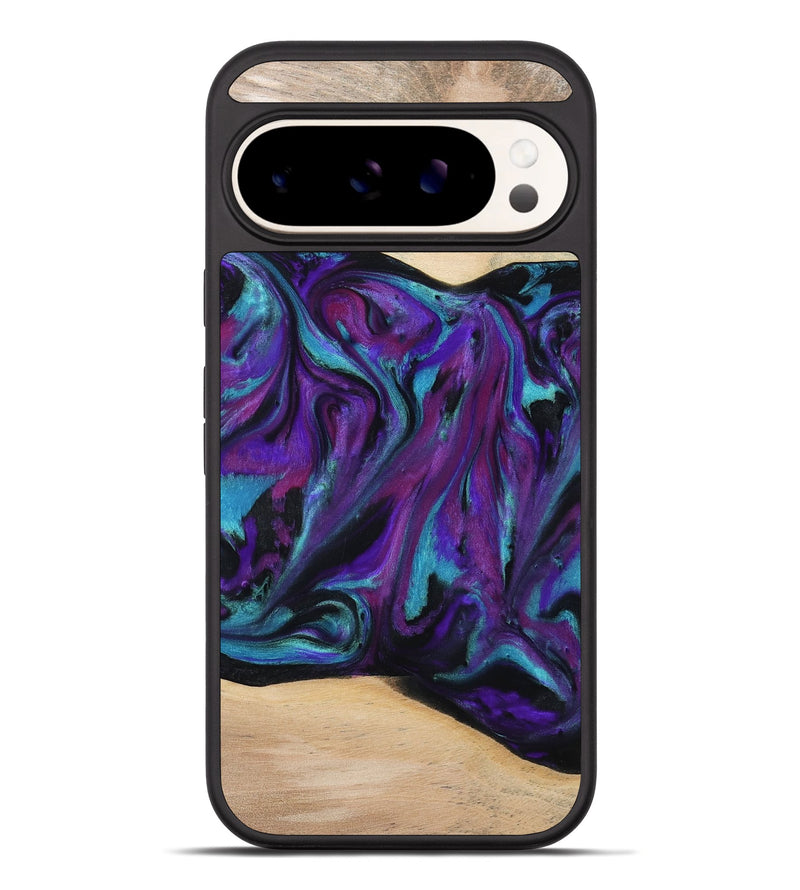 Pixel 10 Pro XL Wood Phone Case - Raquel (Purple, 775395)