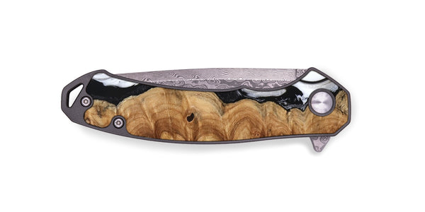 EDC Wood Pocket Knife - Nira (Black & White, 775402)