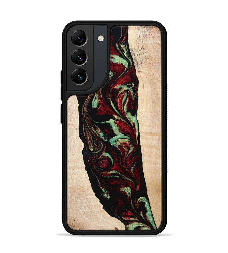 Galaxy S22 Plus Wood Phone Case - Sariah (Red, 775503)