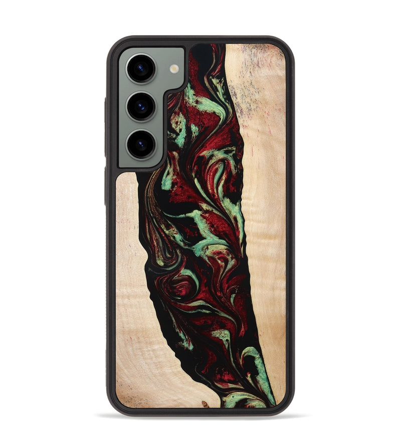 Galaxy S23 Plus Wood Phone Case - Sariah (Red, 775503)