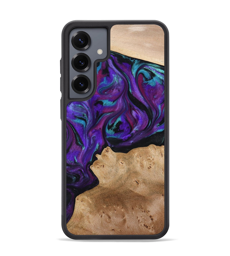 Galaxy S25 Plus Wood Phone Case - Calista (Purple, 775640)