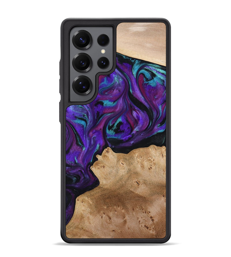 Galaxy S25 Ultra Wood Phone Case - Calista (Purple, 775640)