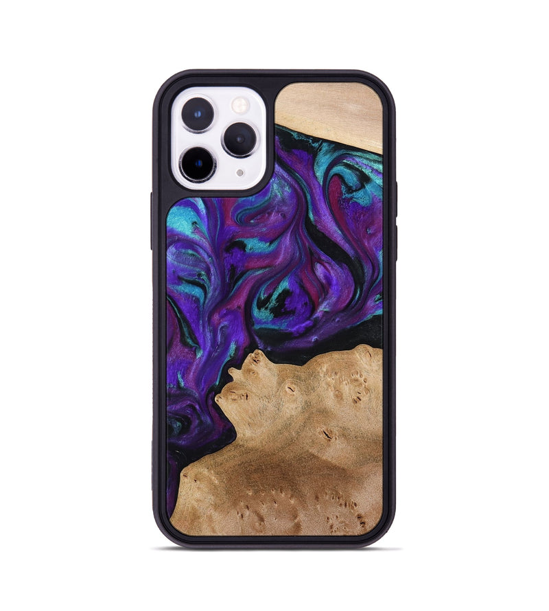 iPhone 11 Pro Wood Phone Case - Calista (Purple, 775640)