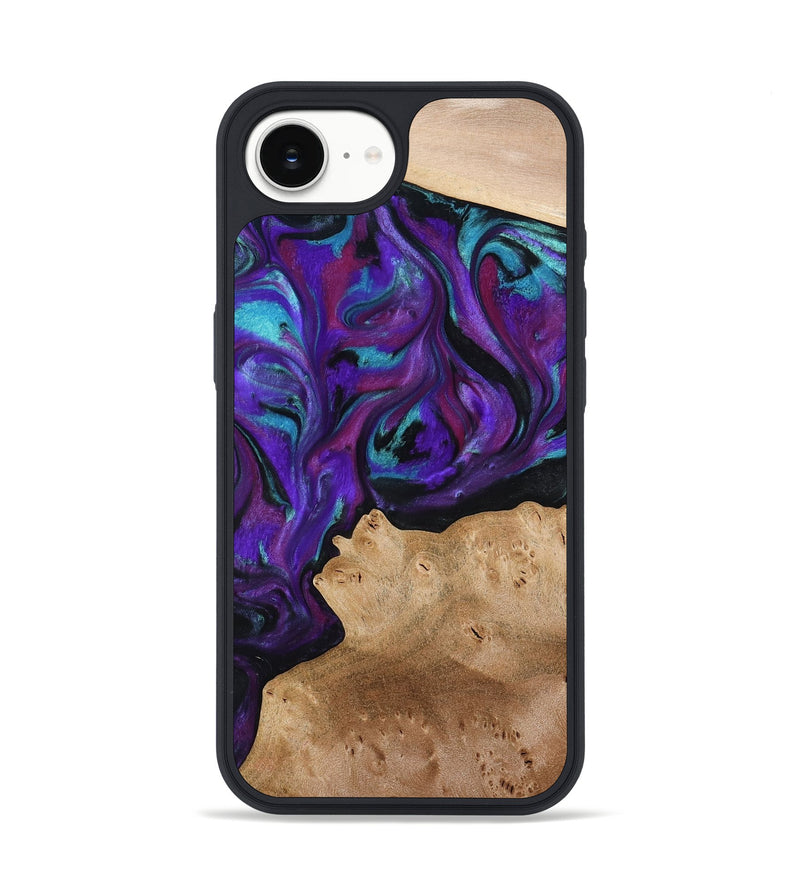 iPhone 16e Wood Phone Case - Calista (Purple, 775640)
