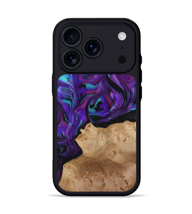 iPhone 17 Pro Wood Phone Case - Calista (Purple, 775640)