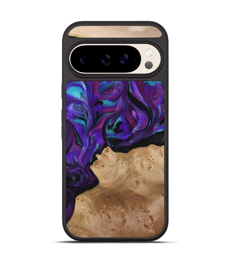 Pixel 10 Wood Phone Case - Calista (Purple, 775640)