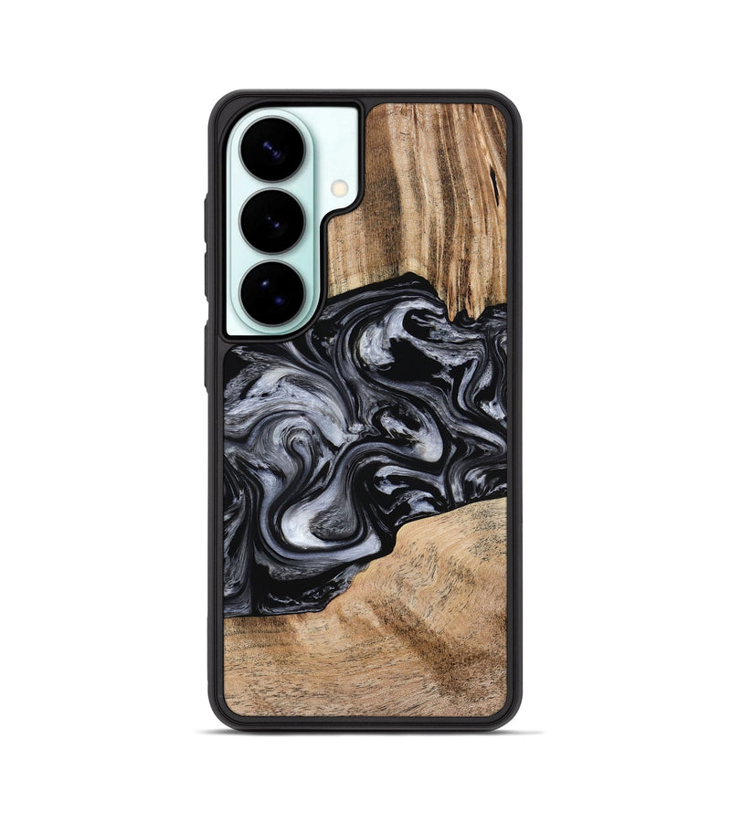 Galaxy S26 Wood Phone Case - Howell (Black & White, 775653)
