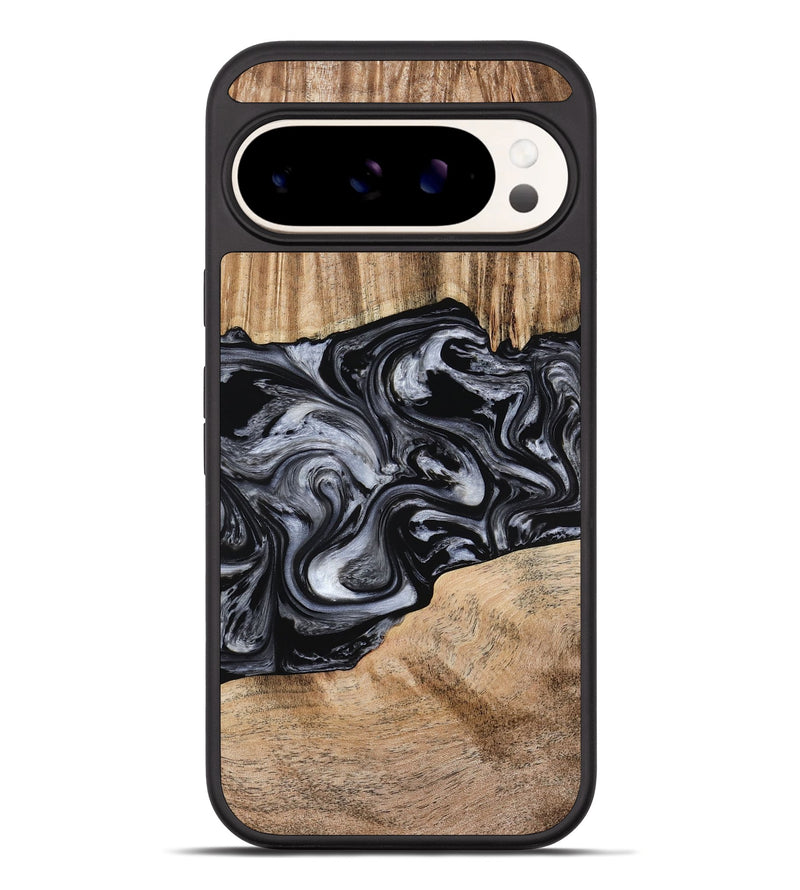 Pixel 10 Pro XL Wood Phone Case - Howell (Black & White, 775653)