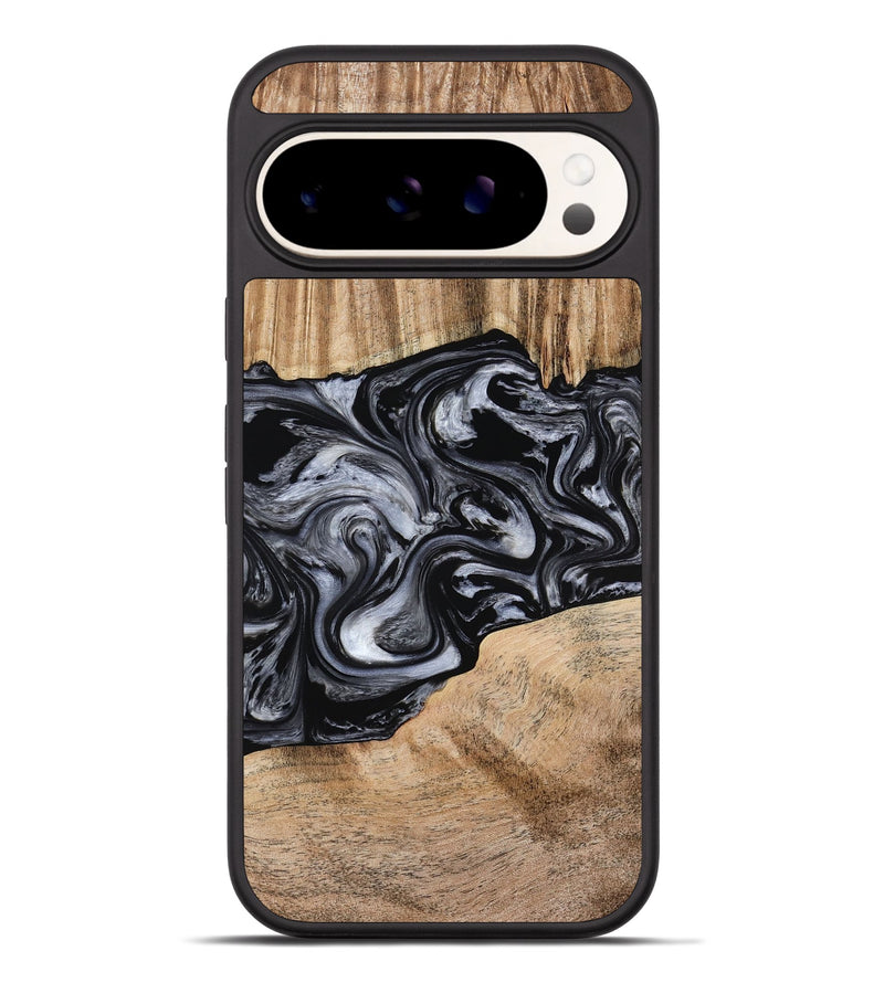 Pixel 9 Pro XL Wood Phone Case - Howell (Black & White, 775653)
