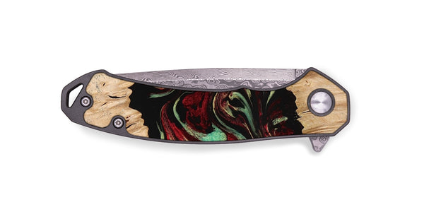 EDC Wood Pocket Knife - Makai (Red, 775662)