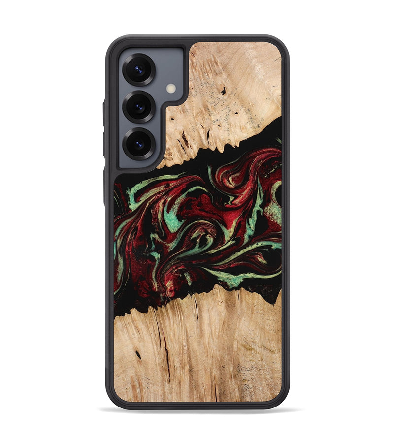 Galaxy S25 Plus Wood Phone Case - Makai (Red, 775662)