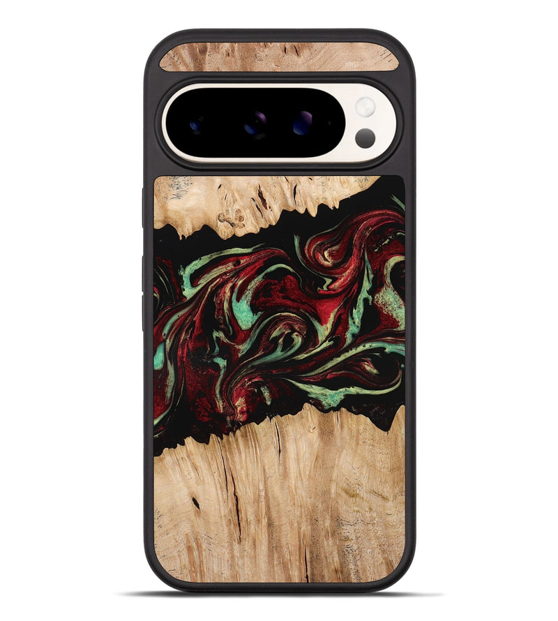 Pixel 10 Pro XL Wood Phone Case - Makai (Red, 775662)