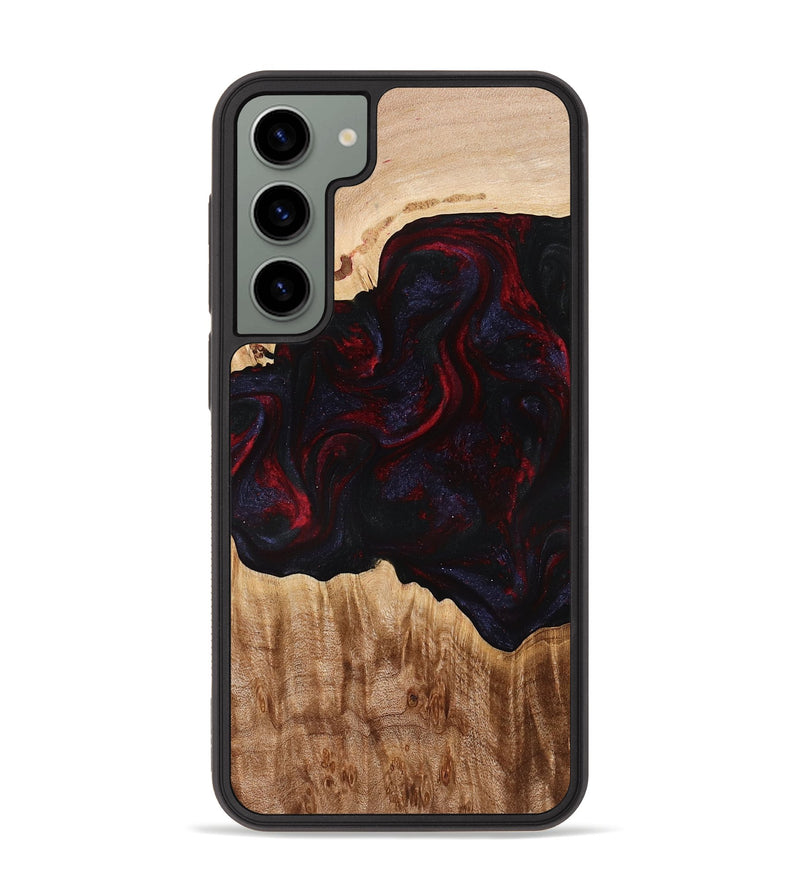 Galaxy S23 Plus Wood Phone Case - Promise (Red, 775663)