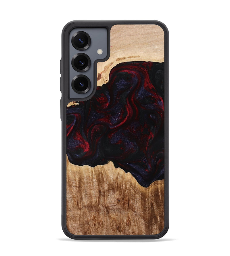 Galaxy S25 Plus Wood Phone Case - Promise (Red, 775663)