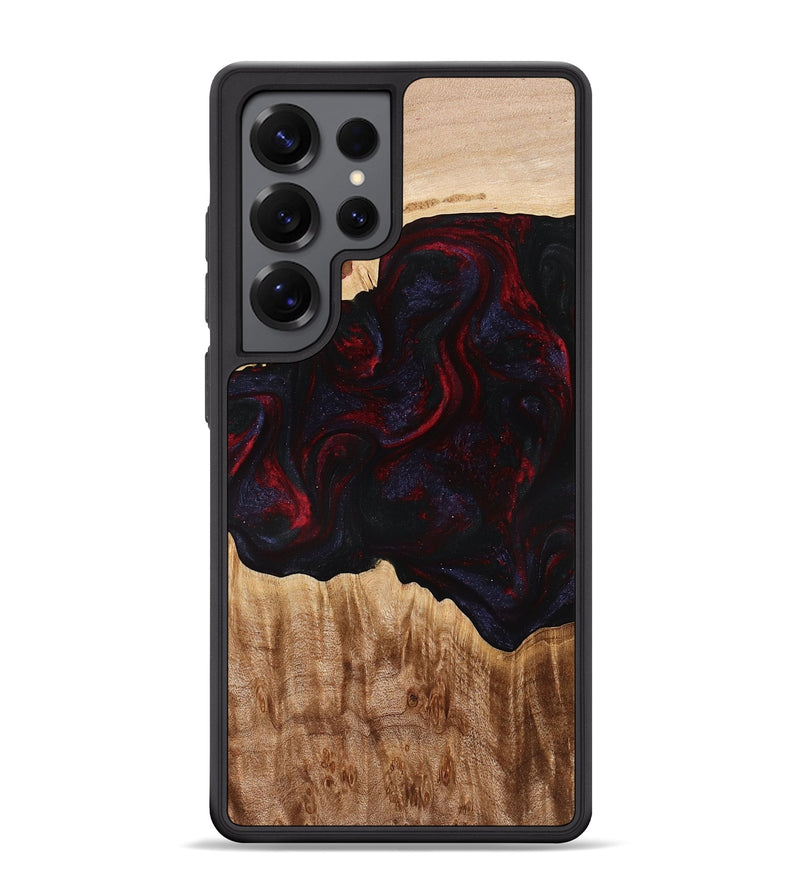 Galaxy S25 Ultra Wood Phone Case - Promise (Red, 775663)