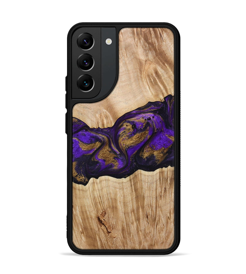 Galaxy S22 Plus Wood Phone Case - Almira (Purple, 775678)