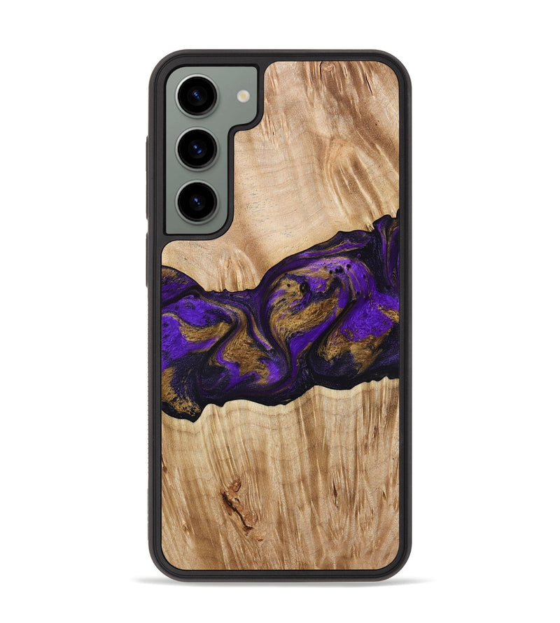 Galaxy S23 Plus Wood Phone Case - Almira (Purple, 775678)