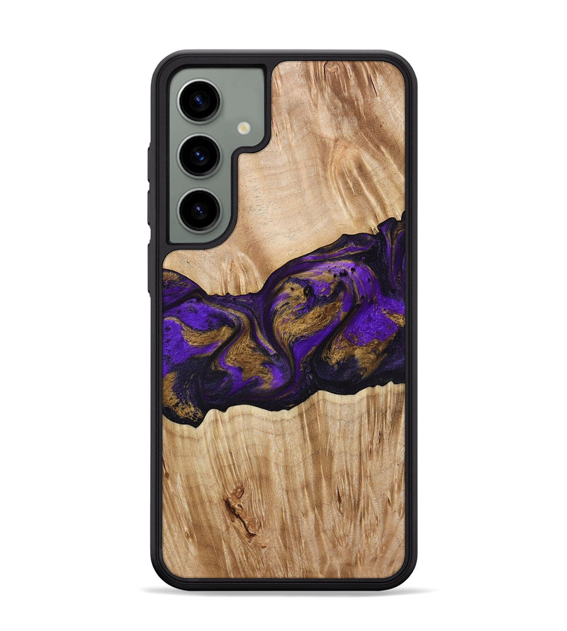 Galaxy S24 Plus Wood Phone Case - Almira (Purple, 775678)