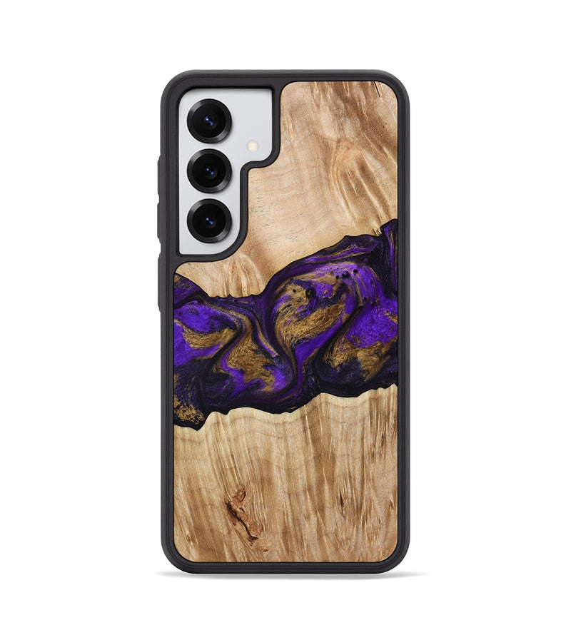 Galaxy S25 Wood Phone Case - Almira (Purple, 775678)