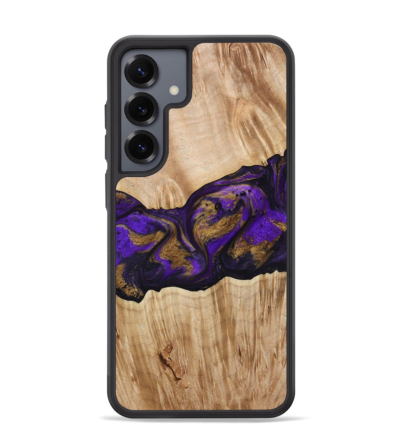 Galaxy S25 Plus Wood Phone Case - Almira (Purple, 775678)