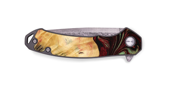 EDC Wood Pocket Knife - Daquan (Red, 775686)