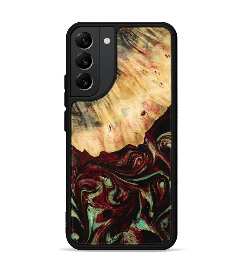 Galaxy S22 Plus Wood Phone Case - Daquan (Red, 775686)
