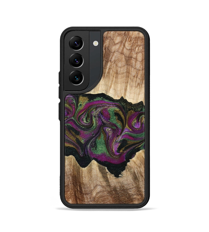 Galaxy S22 Wood Phone Case - Corey (Purple, 776197)