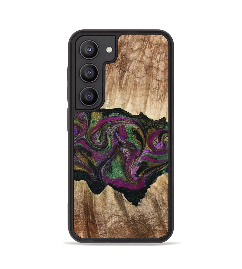 Galaxy S23 Wood Phone Case - Corey (Purple, 776197)