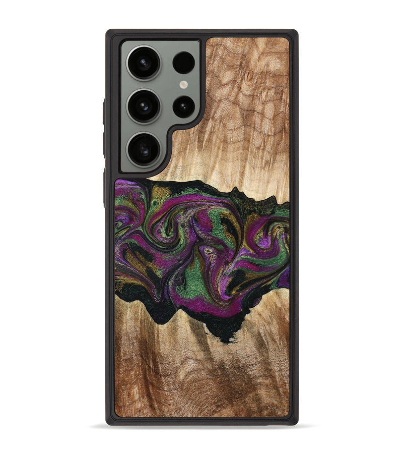 Galaxy S23 Ultra Wood Phone Case - Corey (Purple, 776197)