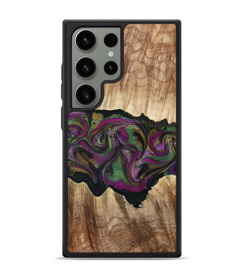 Galaxy S24 Ultra Wood Phone Case - Corey (Purple, 776197)