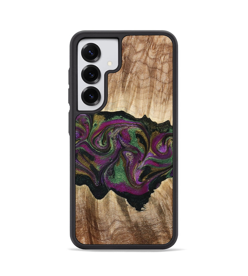 Galaxy S25 Wood Phone Case - Corey (Purple, 776197)