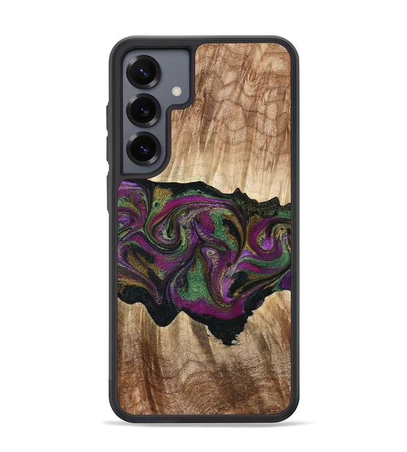 Galaxy S25 Plus Wood Phone Case - Corey (Purple, 776197)