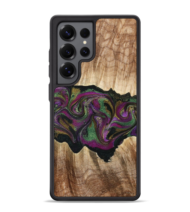 Galaxy S25 Ultra Wood Phone Case - Corey (Purple, 776197)