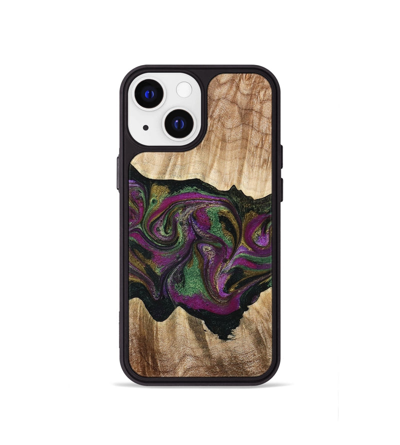 iPhone 13 mini Wood Phone Case - Corey (Purple, 776197)