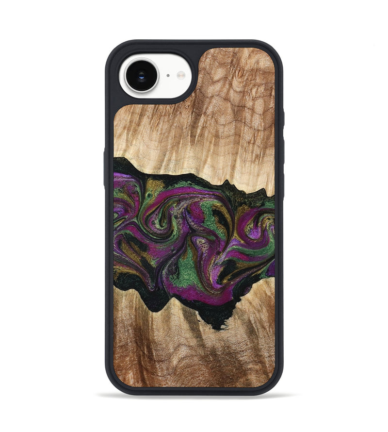 iPhone 16e Wood Phone Case - Corey (Purple, 776197)