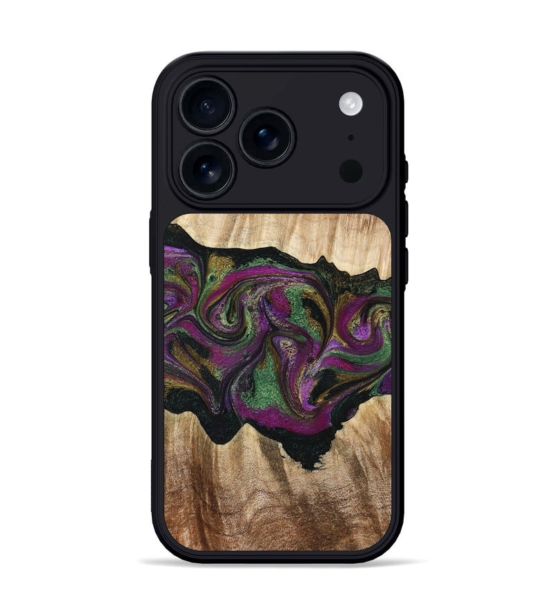 iPhone 17 Pro Wood Phone Case - Corey (Purple, 776197)