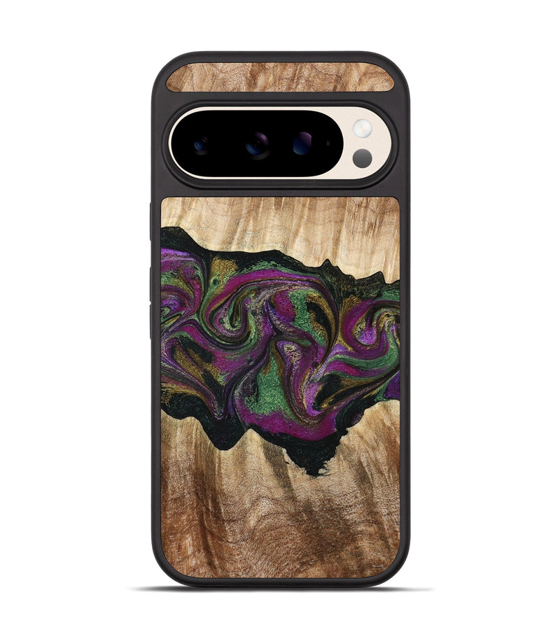 Pixel 10 Wood Phone Case - Corey (Purple, 776197)