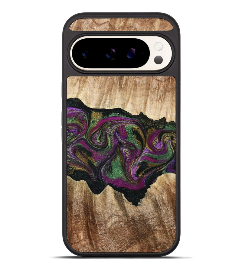 Pixel 10 Pro XL Wood Phone Case - Corey (Purple, 776197)